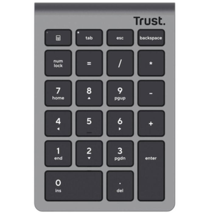 TECLADO USB WIRELESS NUMERICO XALAS TRUST
